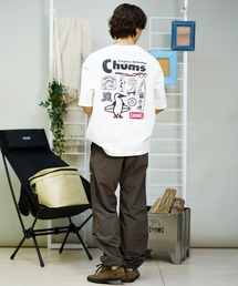 「CHUMS」 半袖Tシャツ M ブラック メンズの画像6