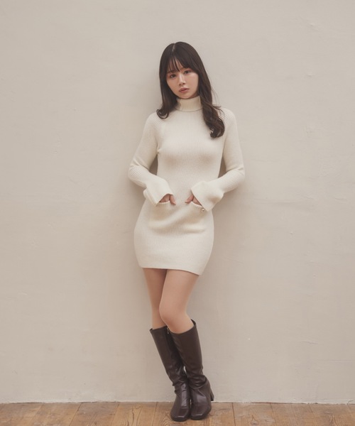 perverze アルパカニットミニドレス perverze アルパカニットミニ