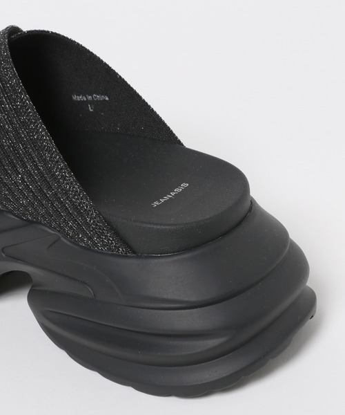 「JEANASIS」 フラットサンダル LARGE オレンジ系その他 レディース_画像6