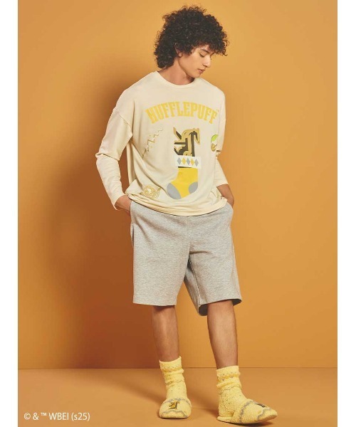 パジャマ 「メンズ」「ハリー・ポッター」ロングTシャツ メンズ | SNIDEL HOME | 01