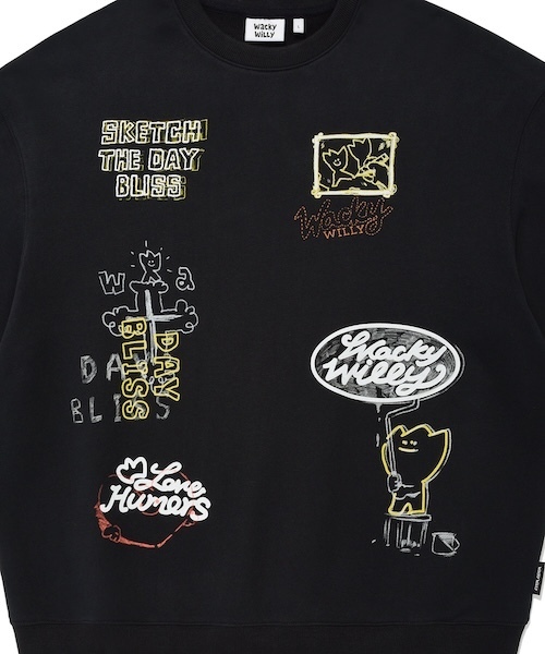 トレーナー スウェット FULL-LENGTH GRAPHIC SWEATSHIRT メンズ