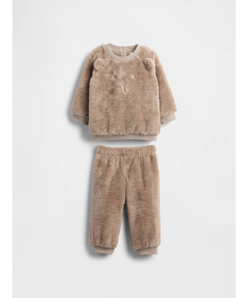 GAP（ギャップ） セットアップ ボア くまさん コーデセット (ベビー 