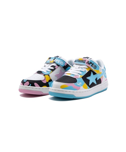 ア.ベイシングエイプ(KID,S) A BATHING APE（アベイシングエイプ） スニーカー BAPE STA KIDS #1