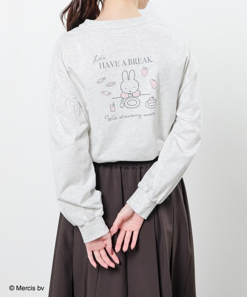 Honeys（ハニーズ） tシャツ 「UVカット」ミッフィー／ゆるTシャツ