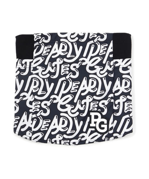 PEARLY GATES（パーリーゲイツ） ぷにぷにロゴ柄ネックウォーマー