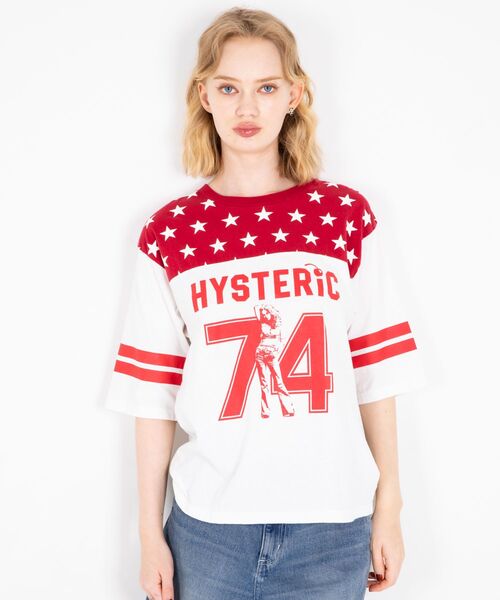 HYSTERIC GLAMOUR（ヒステリックグラマー） 半袖Tシャツ FREE ブラック