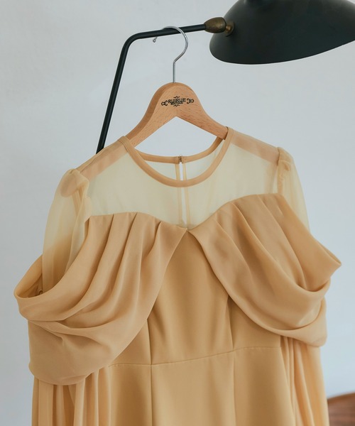 「RUIRUE BOUTIQUE」 長袖ワンピース M ブラック レディース_画像5