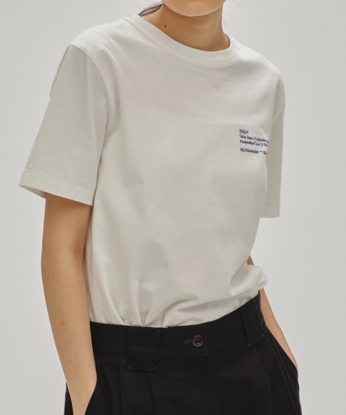 「TODAYFUL」 半袖Tシャツ FREE ホワイト レディース_画像3