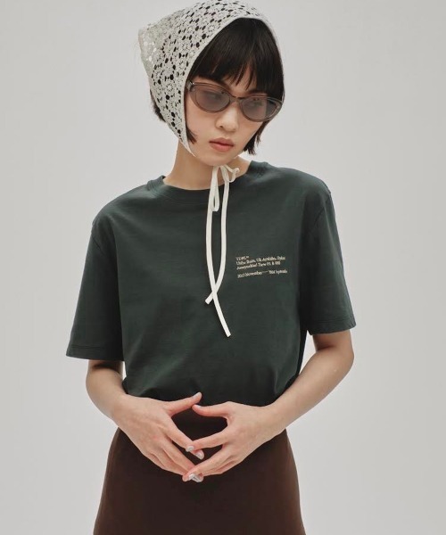 「TODAYFUL」 半袖Tシャツ FREE ホワイト レディース_画像6