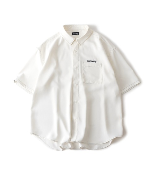 「Subciety」 半袖シャツ X-LARGE ホワイト メンズ_画像4
