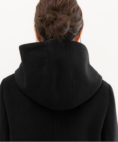 「PREFERIR」 ピーコート MEDIUM ブラック レディース_画像7