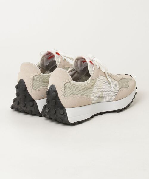 「New Balance」 ローカットスニーカー 24cm ベージュ レディース_画像2