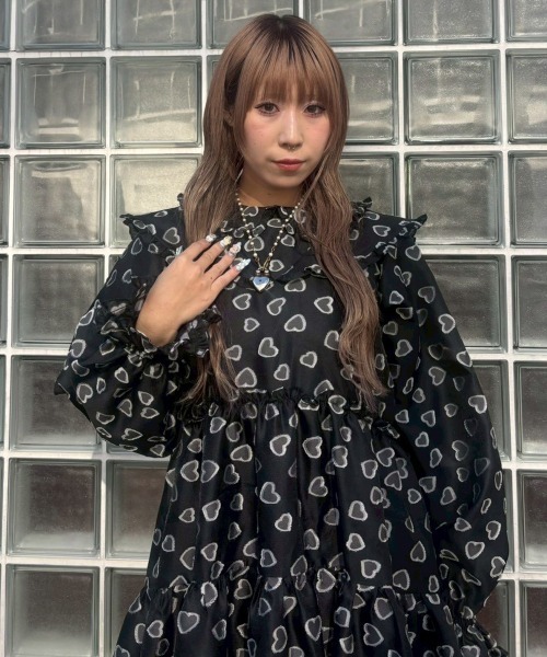 ワンピース Candy Stripper SAILOR SLIT ONE-PIECE Candy Stripper（キャンディーストリッパー） ワンピース JACQUARD
