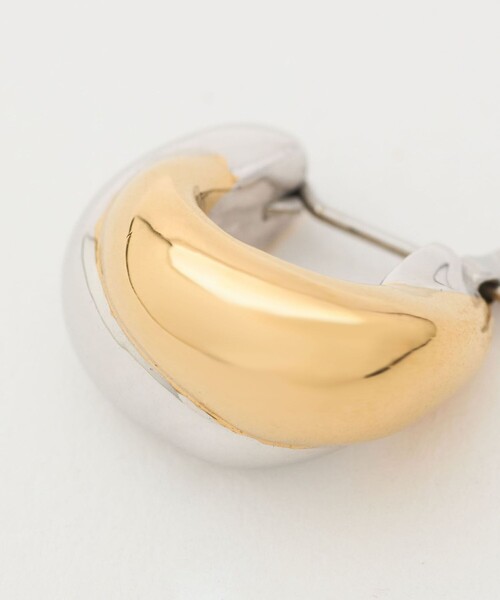 ピアス 「by Preek」ミックス ボテロ フープ ピアス レディースの画像