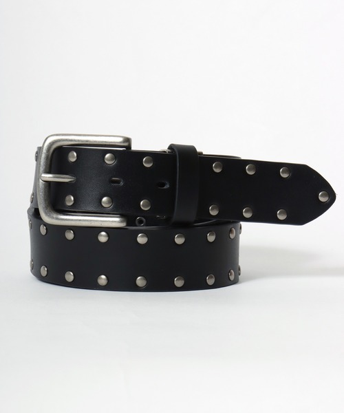 Lee（リー） ベルト Synthetic Leather Studs Belt/35mm 合皮 スタッズ
