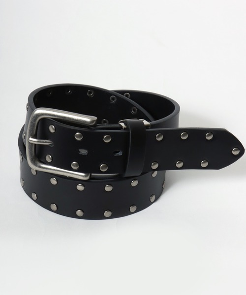 Lee（リー） ベルト Synthetic Leather Studs Belt/35mm 合皮 スタッズ