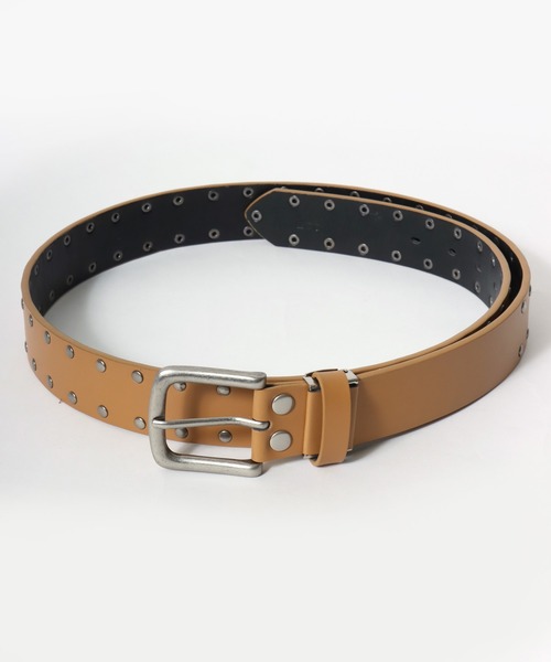 Lee（リー） ベルト Synthetic Leather Studs Belt/35mm 合皮 スタッズ