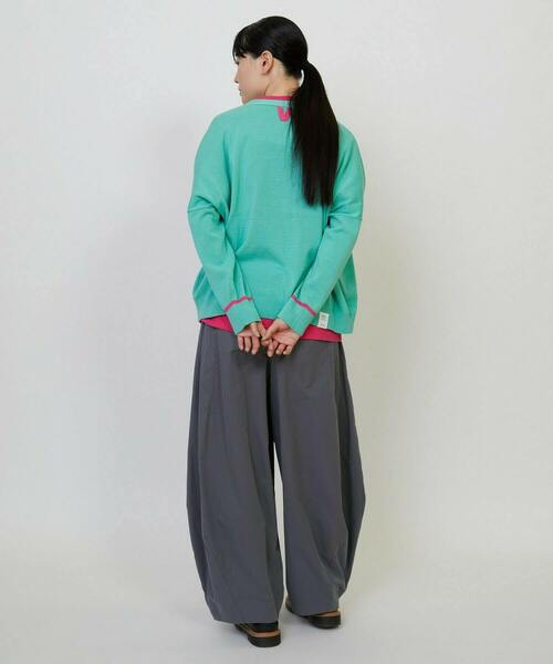 「FRAPBOIS」 ニットカーディガン 2 ミント レディース_画像8