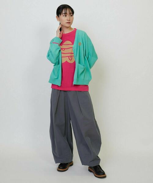 「FRAPBOIS」 ニットカーディガン 2 ミント レディース_画像9