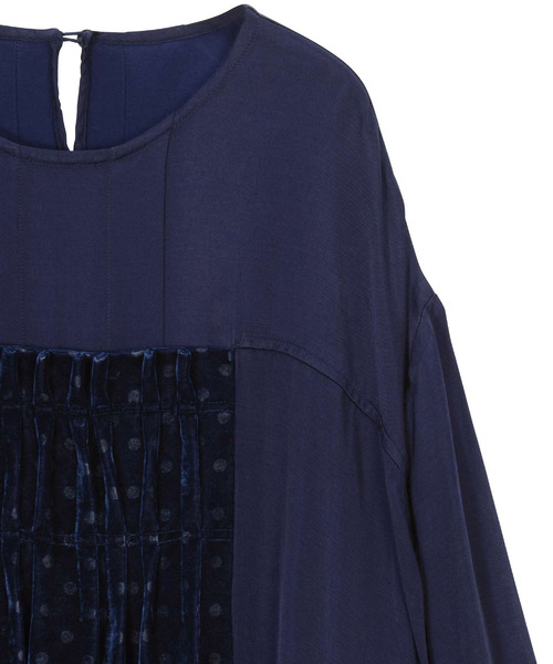 「ZUCCa」 長袖ワンピース M size ブラック レディース_画像3