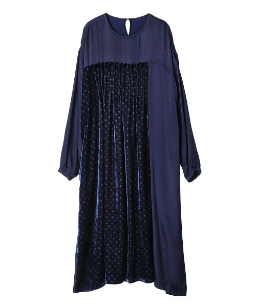 「ZUCCa」 長袖ワンピース M size ブラック レディース_画像4