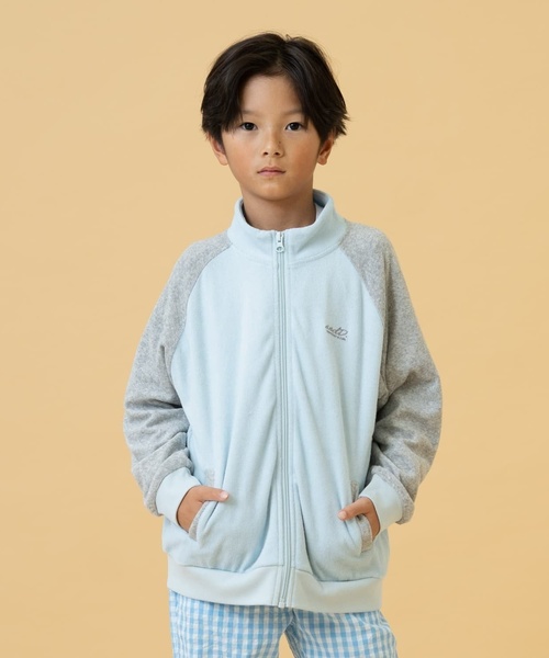 ブルゾン アウター 「リンク」パイルトラックジャケット キッズ 子供服 男の子 女の子 | petit main and D. | 03