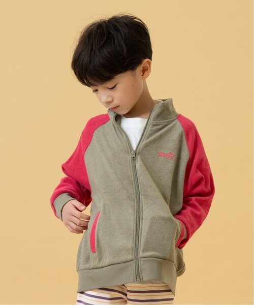 ブルゾン アウター 「リンク」パイルトラックジャケット キッズ 子供服 男の子 女の子 | petit main and D. | 07