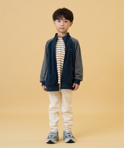 ブルゾン アウター 「リンク」パイルトラックジャケット キッズ 子供服 男の子 女の子 | petit main and D. | 09