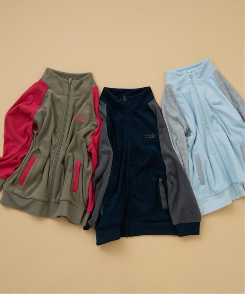 ブルゾン アウター 「リンク」パイルトラックジャケット キッズ 子供服 男の子 女の子 | petit main and D. | 13