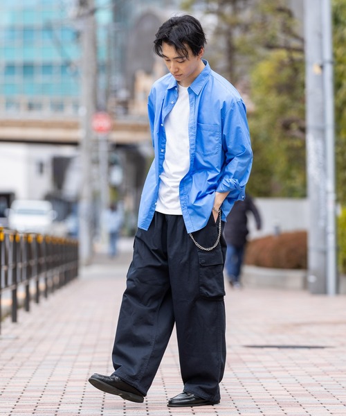 RAGEBLUE（レイジブルー） カーゴパンツ Military Cargo Tuck Wide