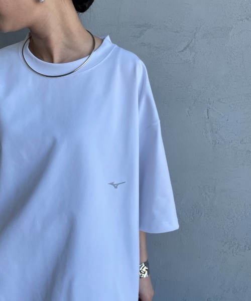 MIZUNO（ミズノ） uvカット tシャツ 半袖 別注 ドローコード付き
