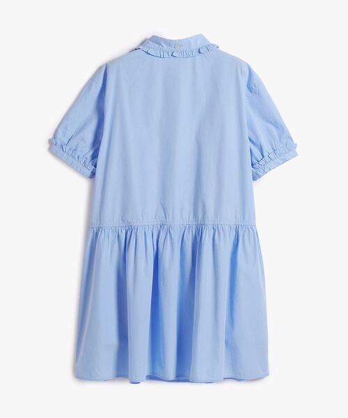 とみー TOMMY JEANS（トミー・ジーンズ） ワンピース ラッフルシャツ