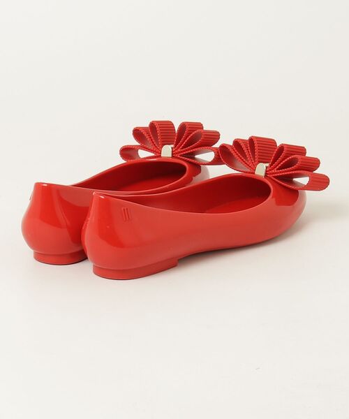 「JASON WU」 フラットパンプス「MELISSAコラボ」 23cm レッド レディース_画像2