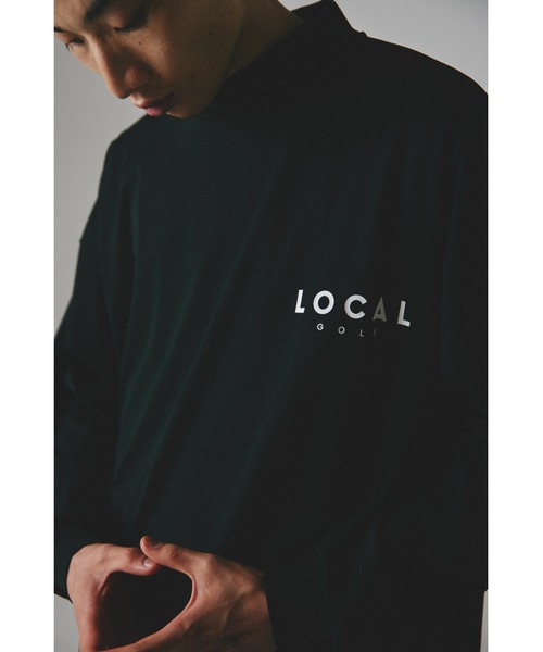 「Local GOLF」 長袖Tシャツ LARGE ホワイト メンズ_画像4