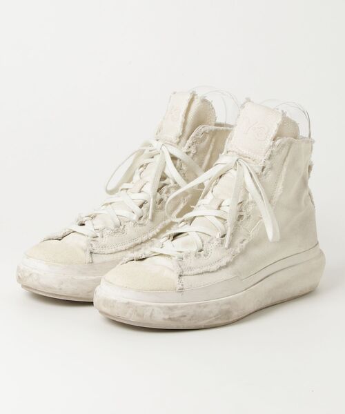 Y-3 「Y-3」 ハイカットスニーカー 24.0cm ホワイト メンズ : ZOZOTOWN