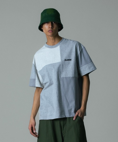 XLARGE（エクストラ ラージ） tシャツ PATCHWORK S/S TEE メンズ