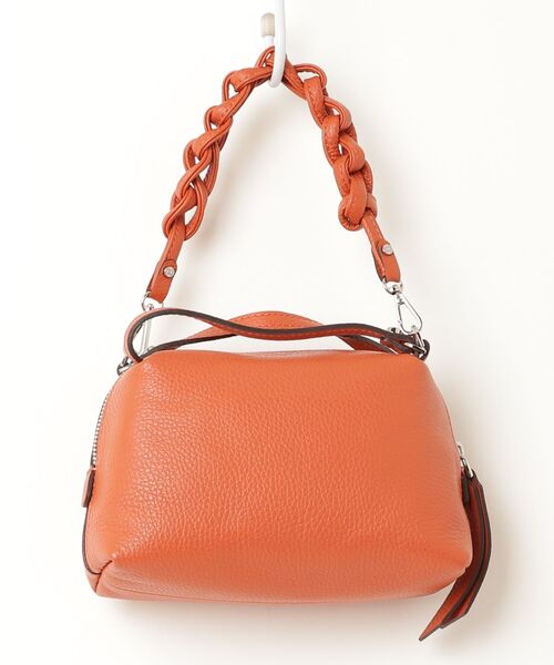 「GIANNI CHIARINI」 2WAYバッグ - オレンジ レディースの画像