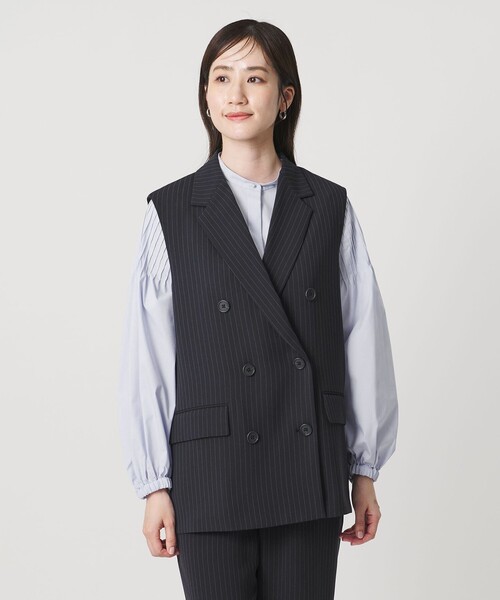 UNITED ARROWS（ユナイテッドアローズ） ベスト ジレ Drapy ピン