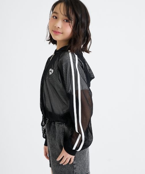 ピンクラテ　14点　まとめ売り　160　女の子　服　小物　トータルコーデ PINK-latte（ピンクラテ） パーカー 「セットアイテム」メッシュ