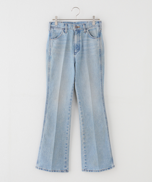 ジーンズ デニム デニムパンツ 「WEB＋一部店舗限定」Wrangler / ラングラー FLARE JEAN MidUSEDWash レディース_8