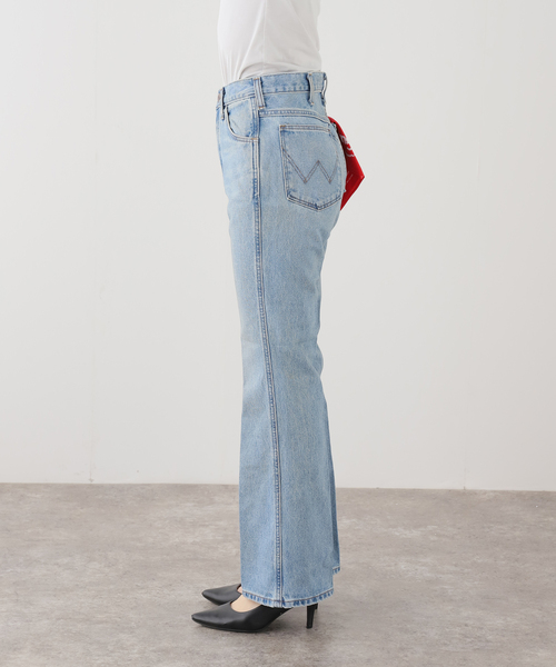 ジーンズ デニム デニムパンツ 「WEB＋一部店舗限定」Wrangler / ラングラー FLARE JEAN MidUSEDWash レディース_20