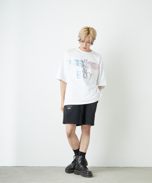 「BOY LONDON」 半袖Tシャツ M ホワイト メンズ_画像4