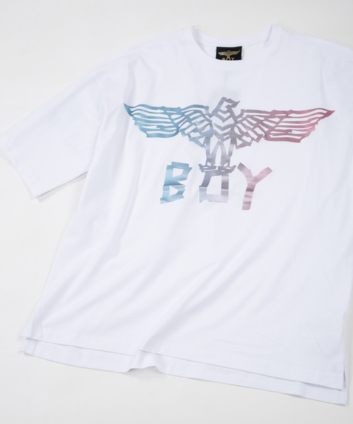 「BOY LONDON」 半袖Tシャツ M ホワイト メンズ_画像8