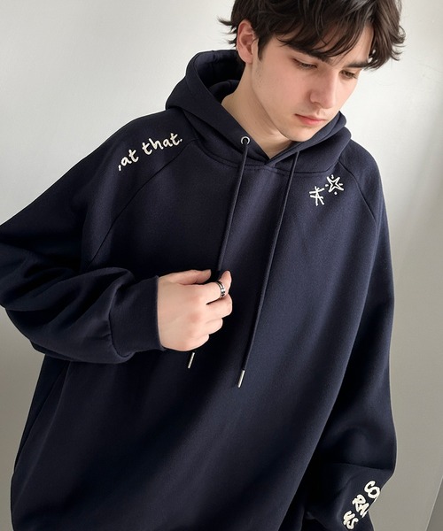 「Java」 プルオーバーパーカー X-LARGE グレー メンズ_画像3
