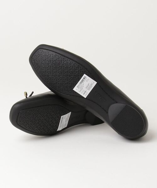 「Clarks」 フラットパンプス UK4 ブラック レディース_画像3