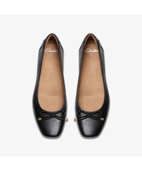 「Clarks」 フラットパンプス UK4 ブラック レディース_画像8