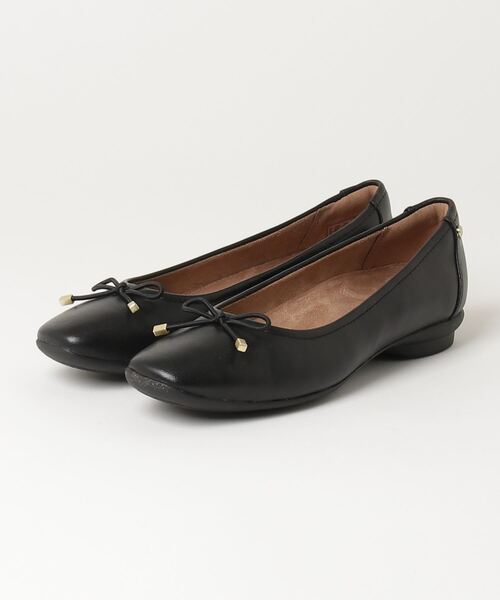 「Clarks」 フラットパンプス UK4 ブラック レディース_画像9