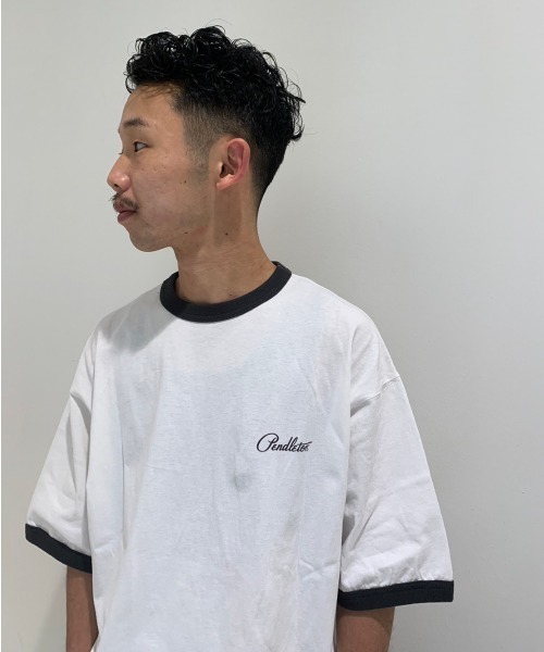 「PENDLETON」 半袖Tシャツ MEDIUM ブルー メンズ_画像6