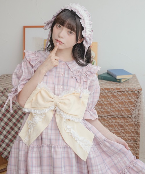 kutir（クティール） 「クティールとレトロ」2wayレースリボンビスチェ