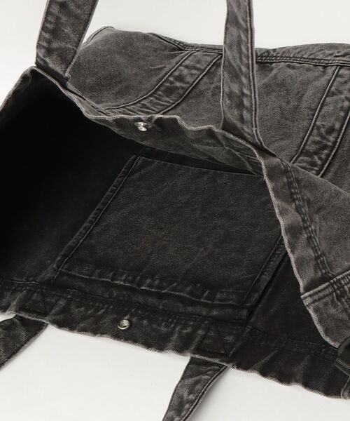 トートバッグ AAPE NOW DENIM 2WAY TOTE BAG メンズ レディースの画像